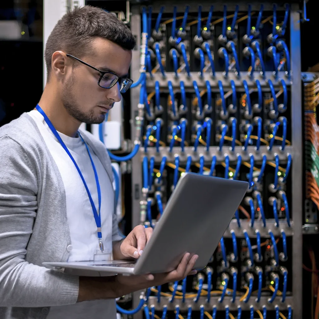 network engineer laptop server
